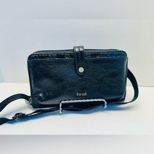 The Sak Black Crossbody Wallet